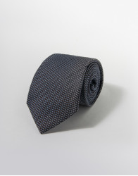 Patrick Hellmann Collection Brow Tie With Light Blue Pattern 100% Silk thumbnail